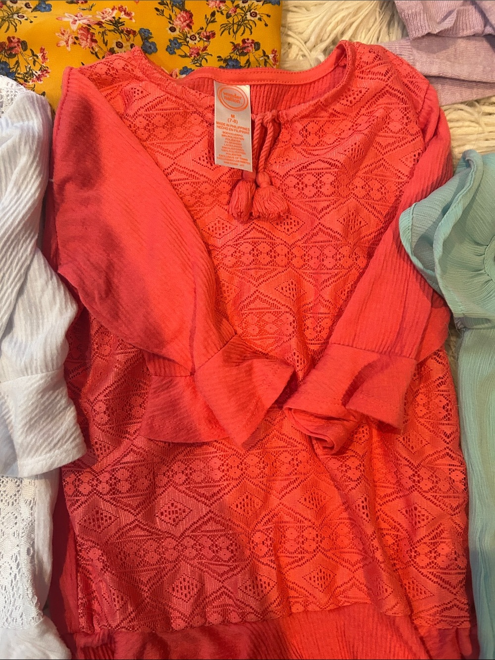 Girls Mixed size 7/8 top lot - Picture 4 of 6